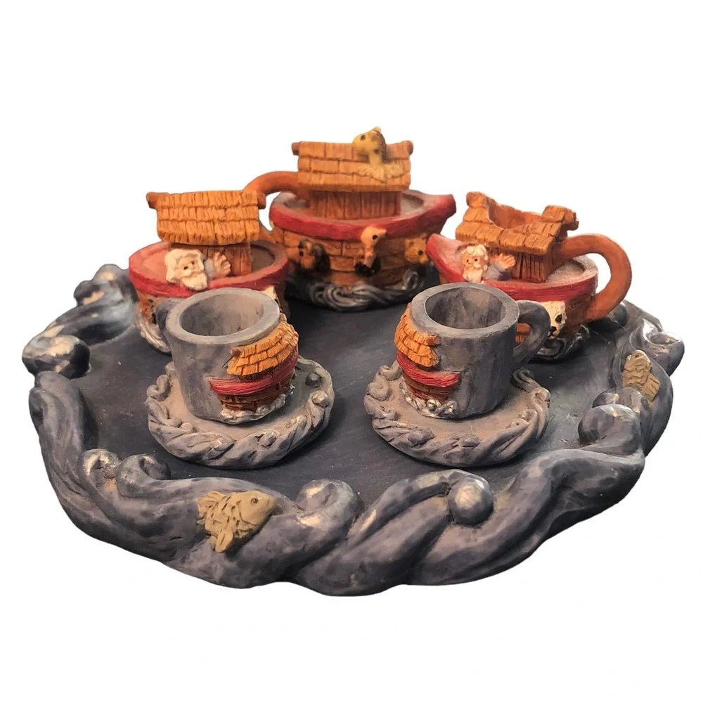 Noah’s Ark Miniature Tea Set